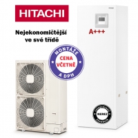 HITACHI pro topení a ohřev vody  11 - 16 kW