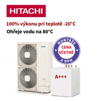 HITACHI 80°C pro topení 11 - 16 kW